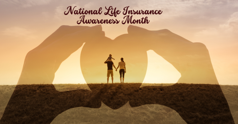 Image of a family together with a shield symbolizing comprehensive insurance coverage, highlighting protection and peace of mind for loved ones